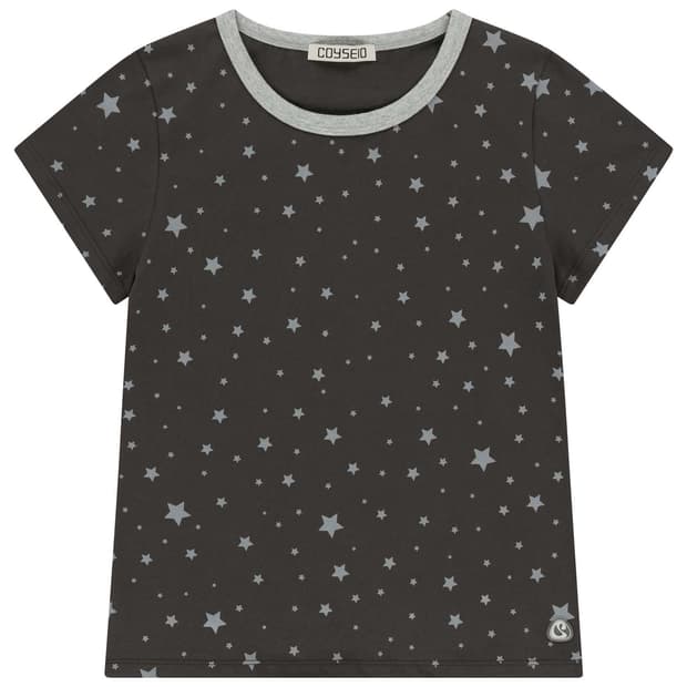 코이세이오 MILKY STAR T-SHIRT BLUE CHARCOAL