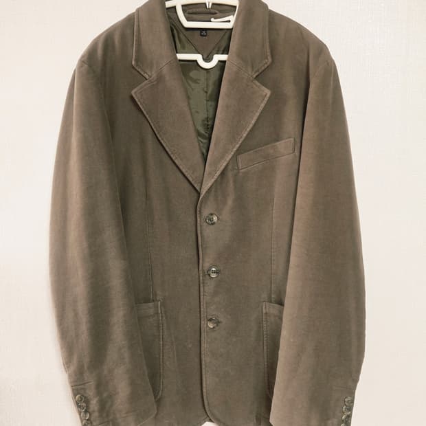 타미힐피거 면 스웨이드(몰스킨) 자켓, 블레이저, 남성 겨울 재킷