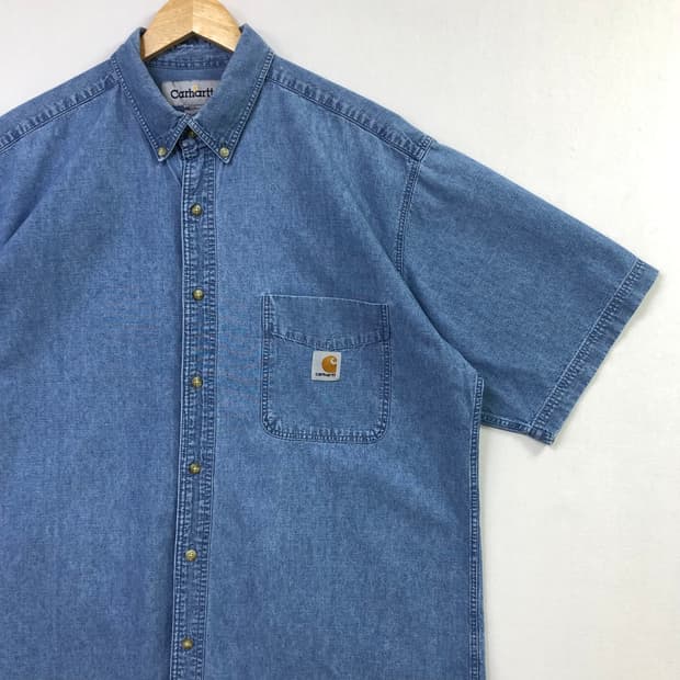 XL 칼하트 데님 셔츠