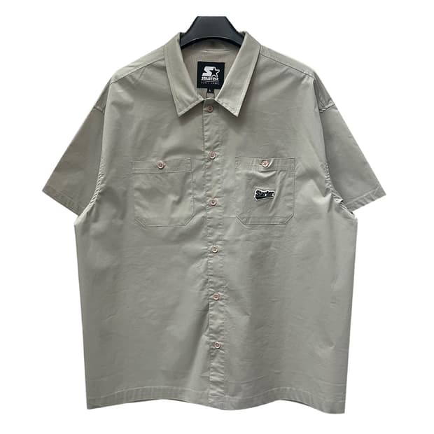 스타터 블랙라벨 오버핏 나일론 반팔 셔츠 L