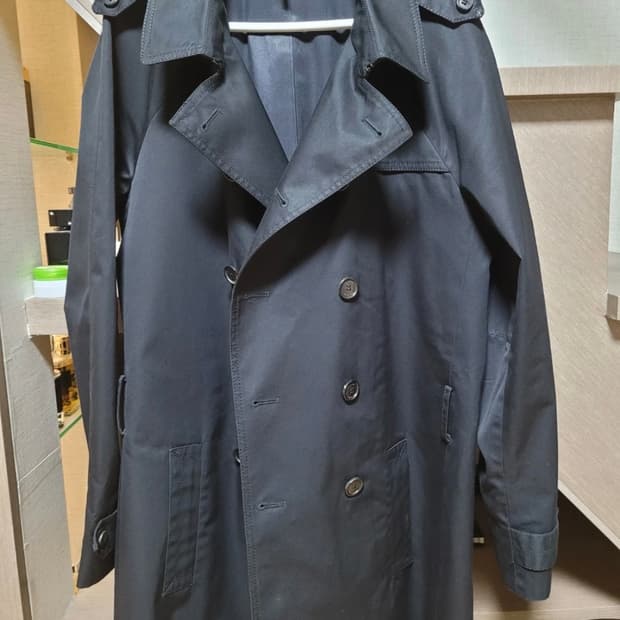 디올 옴므 에디 슬리먼 트렌치 코트 48 사이즈