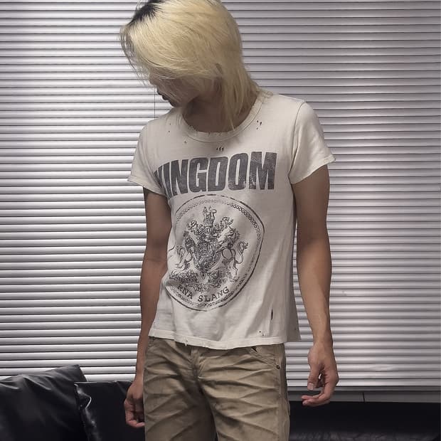 {UNKNOWN} Kingdom Crest Distressed Tee  