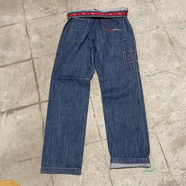 90s 스푼 디테일 카펜터 진 (32) 