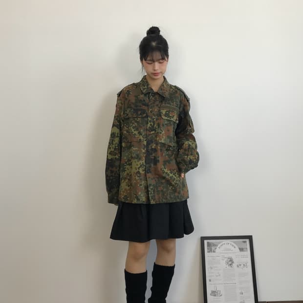 German Military Flecktarn Field Jacket