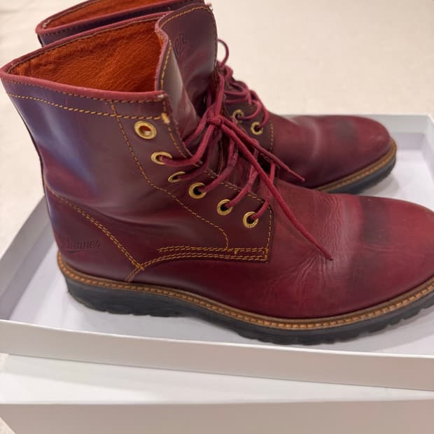 [A급, 265 추천(US 8)] 대너(Danner) 가죽 부츠 팝니다.