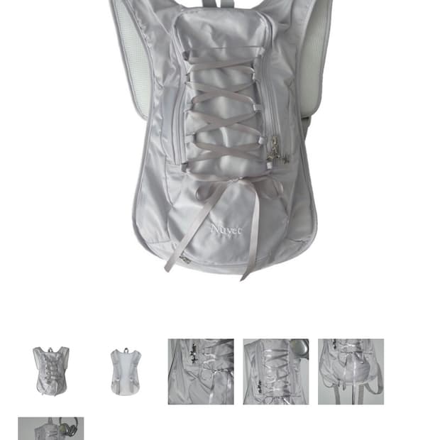 [팝니다] Nuyet (누옛) Lace up backpack _ Grey