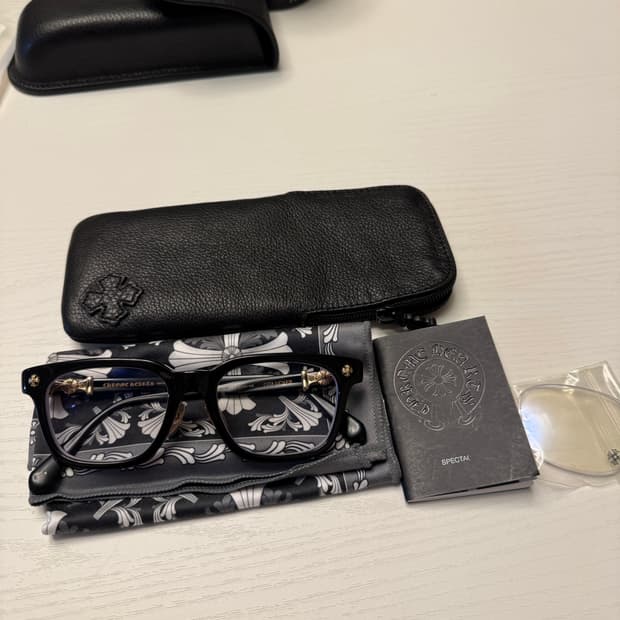 크롬하츠 콕스어커 블랙골드 18K 