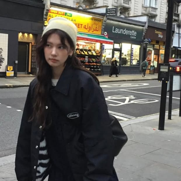 스투시 코치 자켓 s