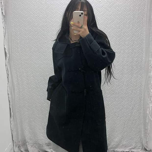 유니클로 베이직 모던시크 떡볶이 더플 코트 S C07480