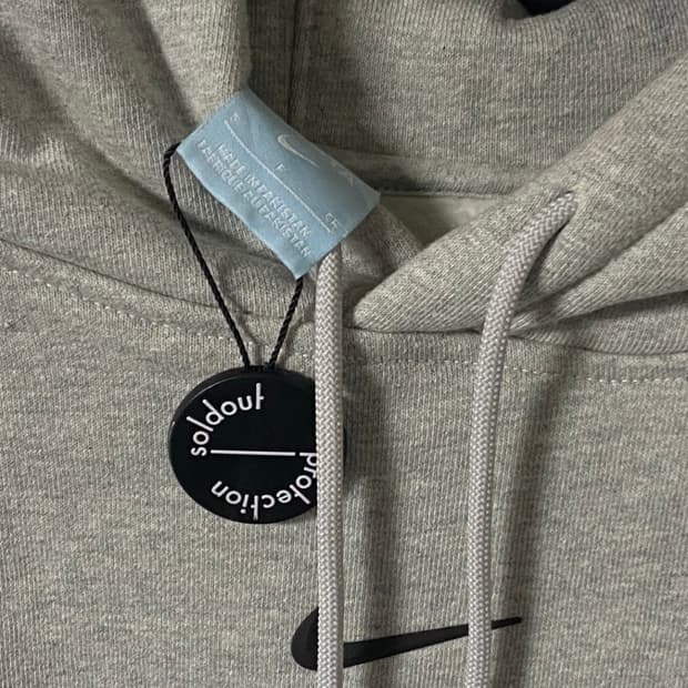 나이키 녹타 그레이 후드 S