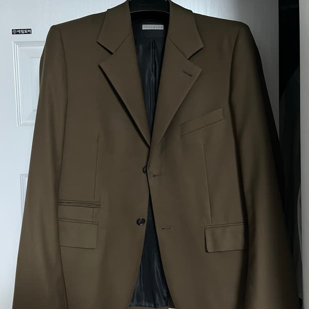 토니웩 럭스브라운 블레이저 및 슬랙스 셋업