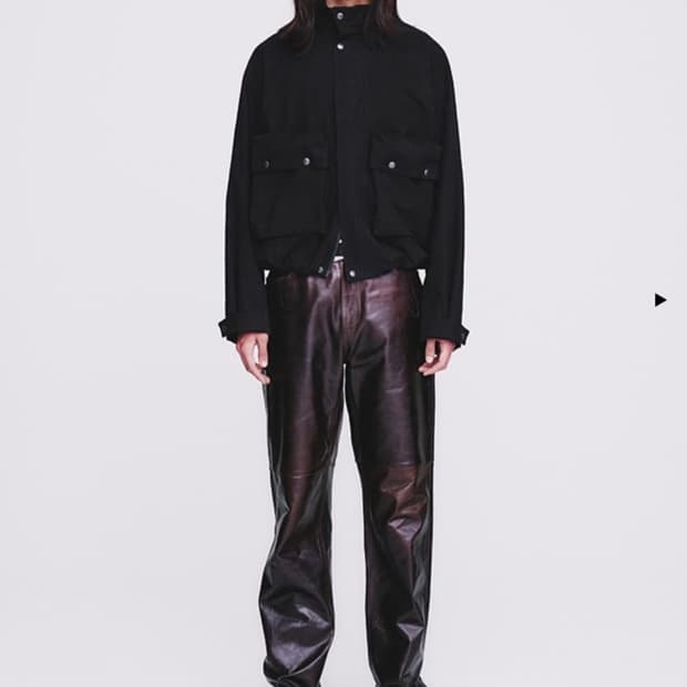 토니웩 washed C/P utility pocket zip jacket