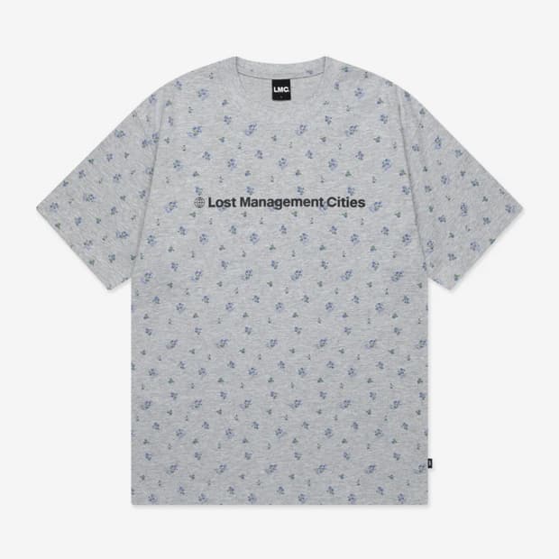 LMC(엘엠씨) FN OG TEE flower gray