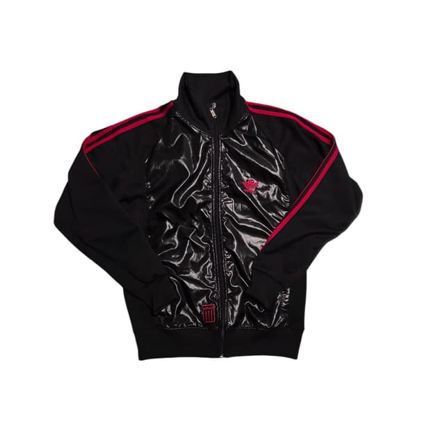 아디다스 유광 져지 트랙탑 L 