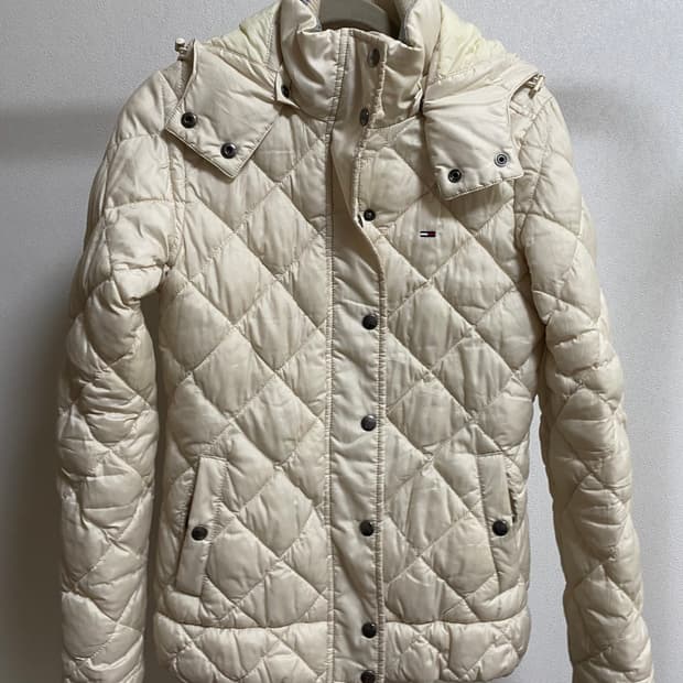 타미힐피거 퀼팅 패딩 xs