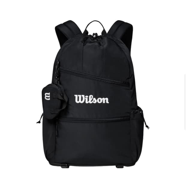 윌슨 wilson 드로우스트링 V1 테니스백팩 블랙