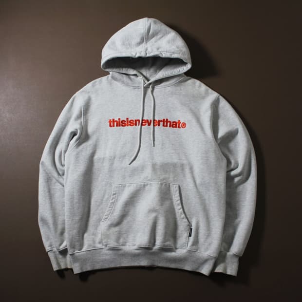 thisisneverthat® 디네뎃 그레이 후드티