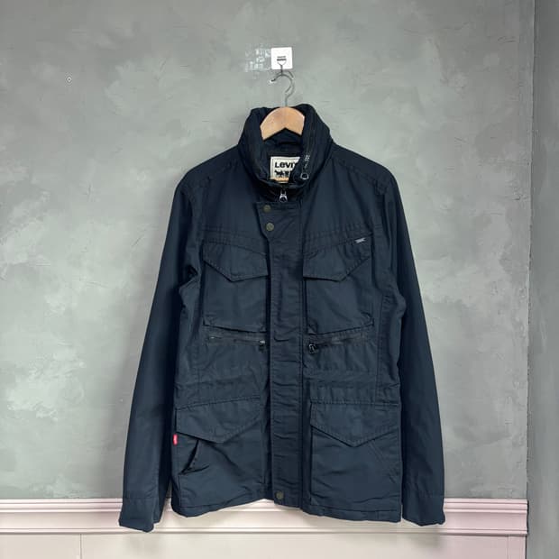 리바이스 필드 야상 자켓 네이비