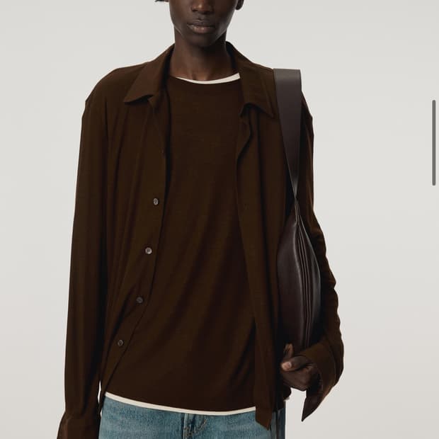 렉토 슬림핏 셔츠 L 사이즈 새상품