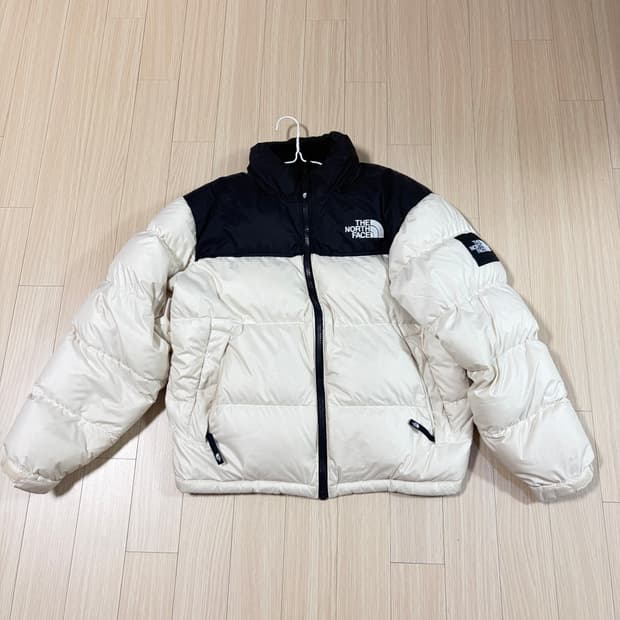 노스페이스 눕시 화이트라벨 아이보리 L사이즈
