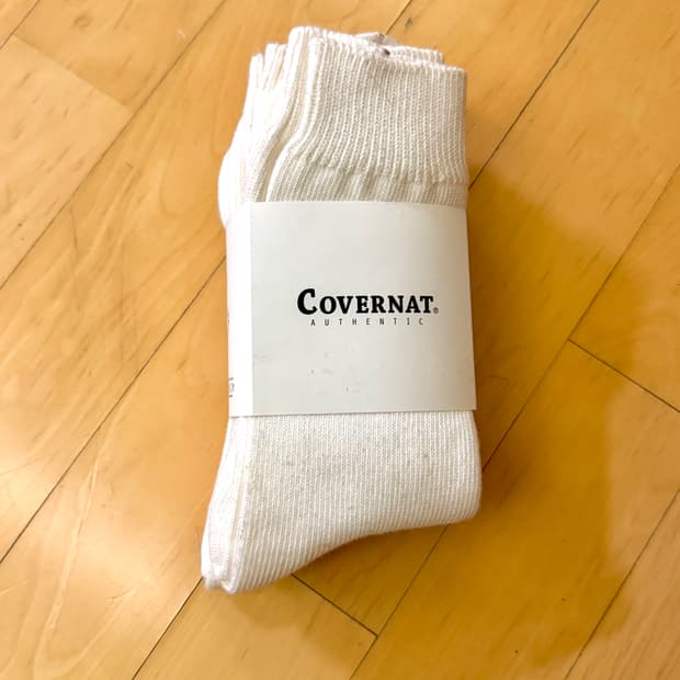 [커버낫] 화이트 양말 3개