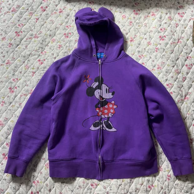 미키마우스 후드집업