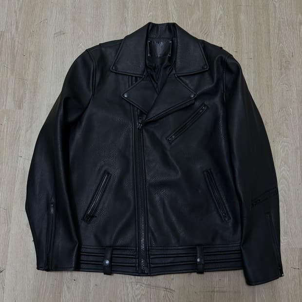 헤비스모커 남성 더블 라이더 가죽자켓 XL/105 