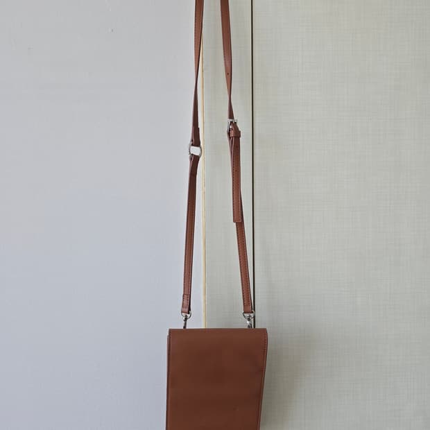 메종미네드 리얼레더 미니백