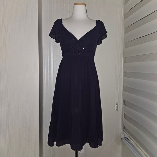 michel klein 다크퍼플 페어리 히메 드레스