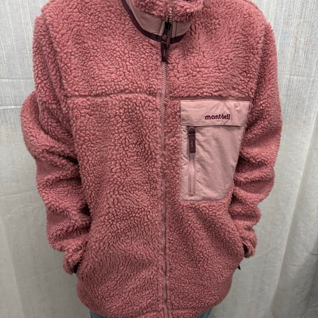 몽벨 인디핑크 양털 플리스 후리스 자켓