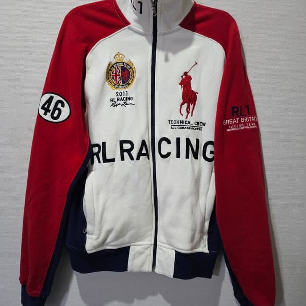 폴로 POLO 빅포니 레이싱 집업 자켓 90/S