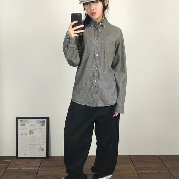 Carhartt WIP Gray Dot Shirt
