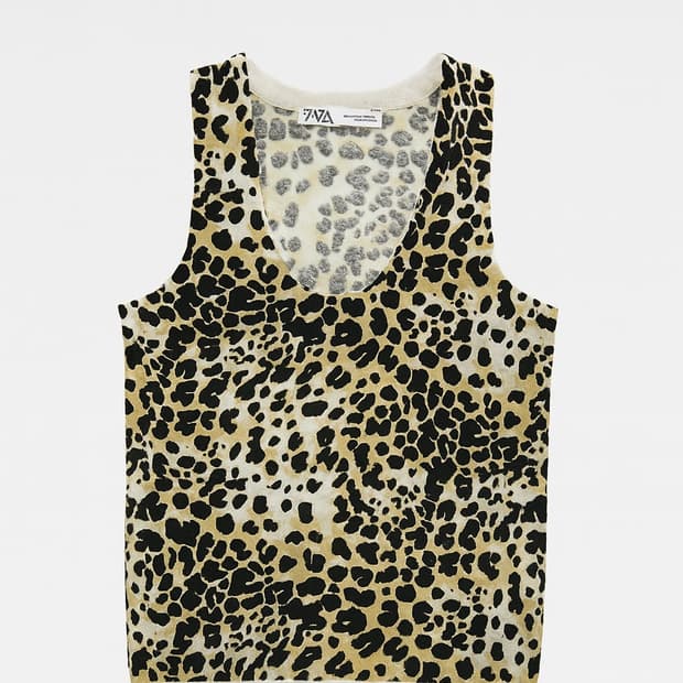 Zara 호피무늬 나시