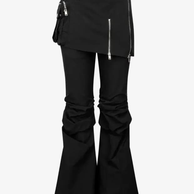 NACHE 나체 부츠컷 스커트 팬츠 BOOTS CUT SKIRT PANT