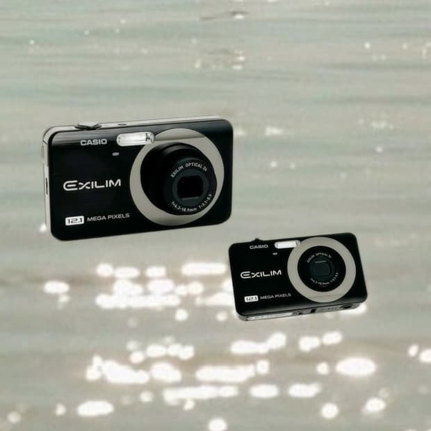 메이크업모드!) 카시오 엑슬림 z90 Exilim 빈티지 디카