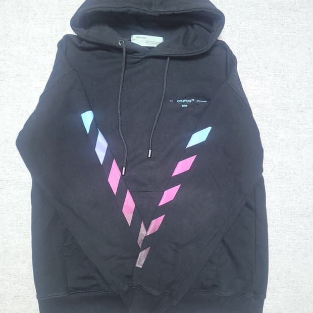 오프화이트 애로우 후드집업 팝니다