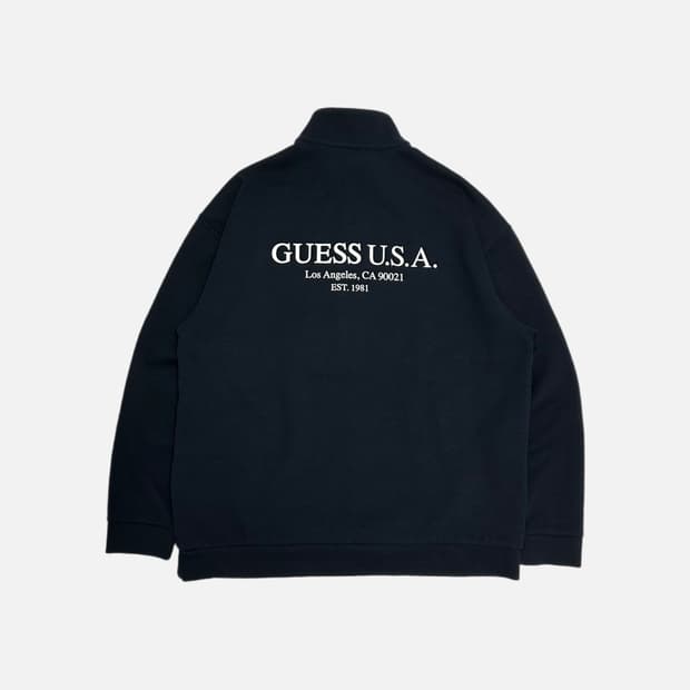 게스 반집업 맨투맨