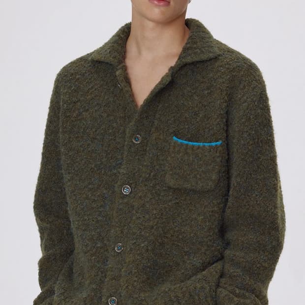 우마뭉 가디건 그린 L