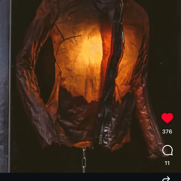 isaac sellam apparition leather jacket L