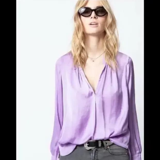 Zadig&voltaire 쟈딕앤볼테르 블라우스-택달린 새상품