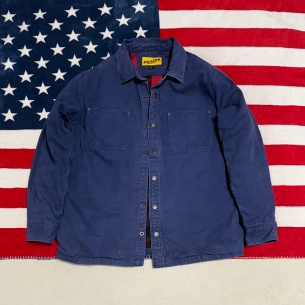 BRAZOS 덕캔버스워크자켓 빈티지 work jacket 워크웨어