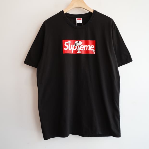 Supreme x Peanuts 슈프림 박스로고 티셔츠 