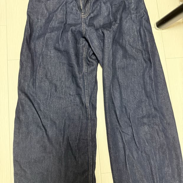 유니클로 커드브 진 인디고