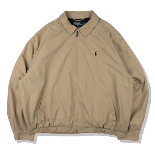 Polo Ralph Lauren Tan Windbreaker Jacket