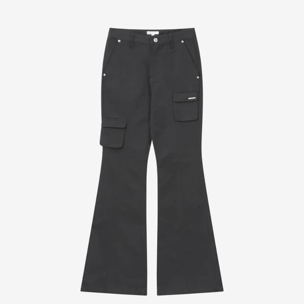 미세키서울 라인포켓카고팬츠 (차콜) Line pocket cargo