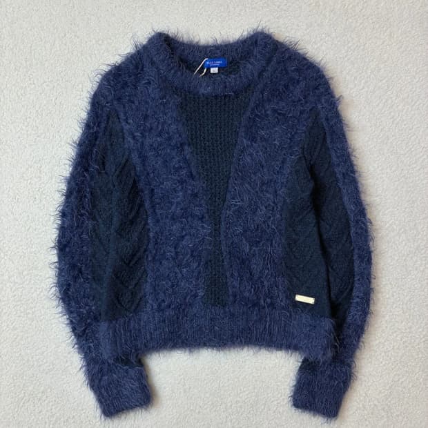 BLUE LABEL CRESTBRIDGE 00's 재팬울니트 PN6085