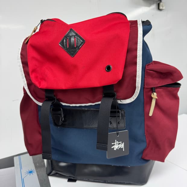 스투시 디자인 백팩