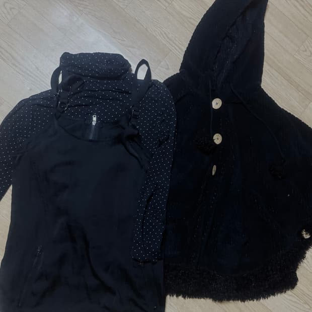 빈티지 모리 케이프 세트 