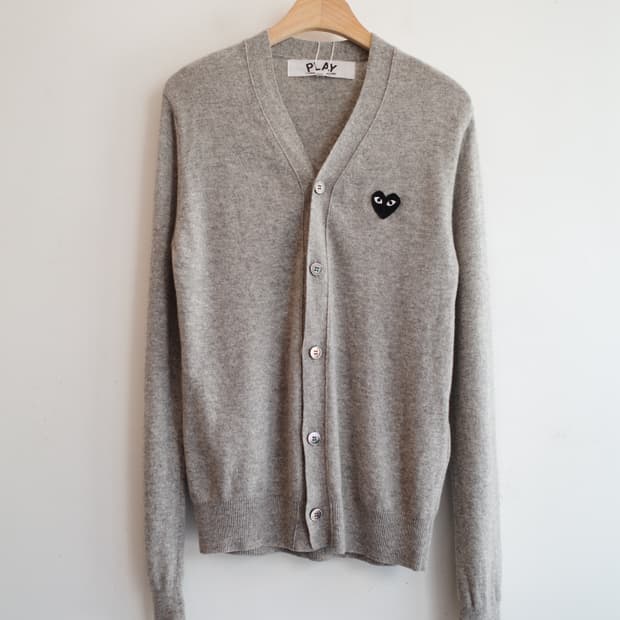 Comme Des Garçons 꼼데가르송 플레이 울 가디건