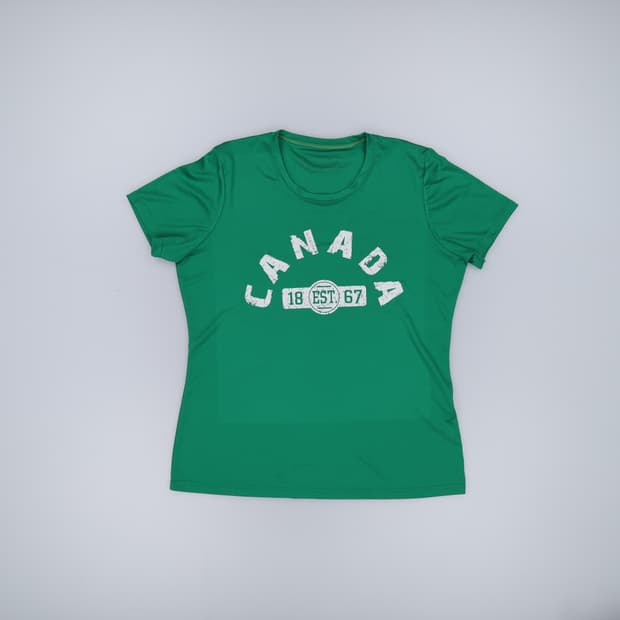 44정도 캐나다프린팅 기능성 반팔티 0323H1